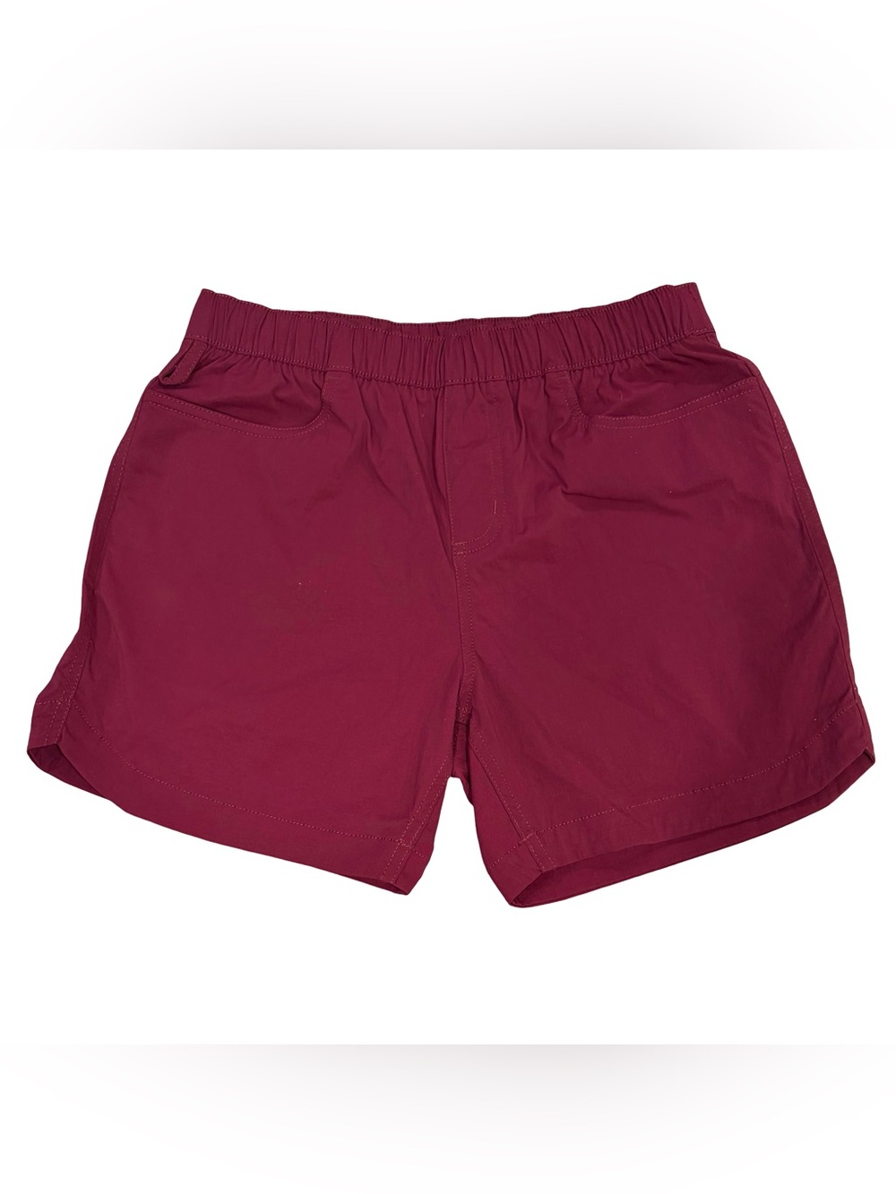 Carhartt Women's Force Relaxed Fit Ripstop 5-Pocket Shorts Maroon Size XS NWT - Picture 2 of 11